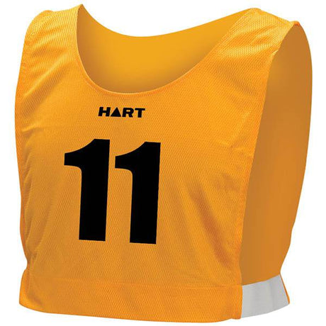 HART Numbered Bib Set Senior - Yellow - Modern Teaching Aids NZ
