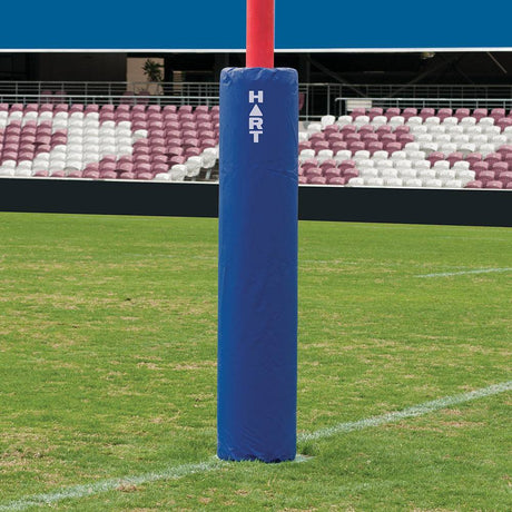 HART Round Rugby Post Pads 35cm - Blue 100mm Cut Out - Modern Teaching Aids NZ