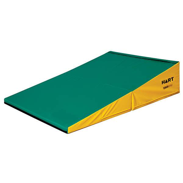 HART Medium Folding Wedge Green / Yellow Sides - Modern Teaching Aids NZ