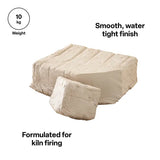 White Earthenware Clay 10kg Pack - Modern Teaching Aids NZ