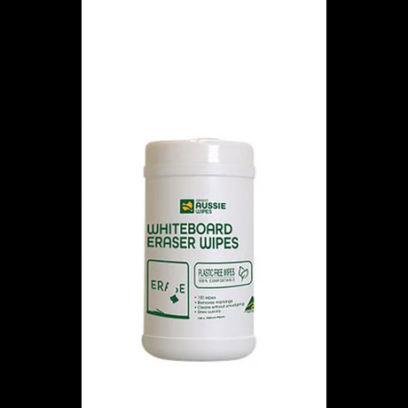 Biodegradable Whiteboard Eraser Wipes - Pack of 100 - Modern Teaching Aids NZ