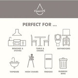 Biodegradable Surface Disinfectant Wipes - Pack of 80 - Modern Teaching Aids NZ