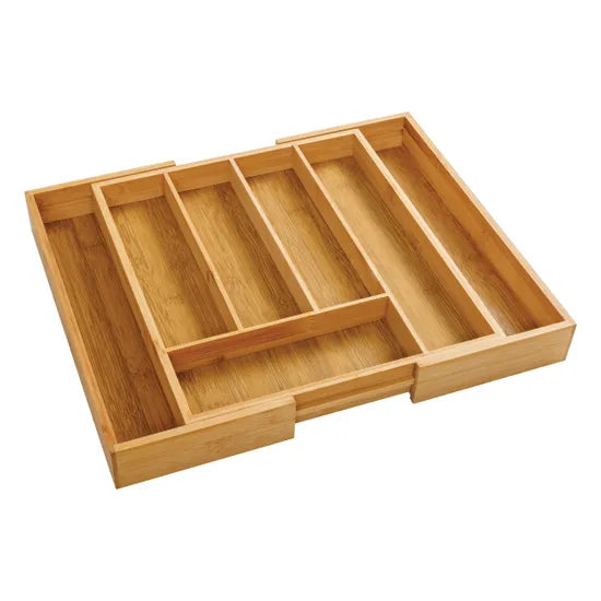 Bamboo Cutlery Tray - Modern Teaching Aids NZ