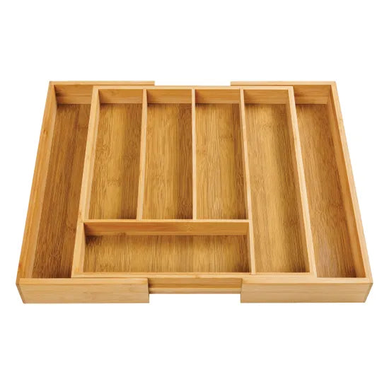 Bamboo Cutlery Tray - Modern Teaching Aids NZ