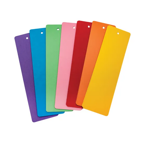 Bright Coloured Paper Bookmarks - Pack of 35 - Modern Teaching Aids NZ