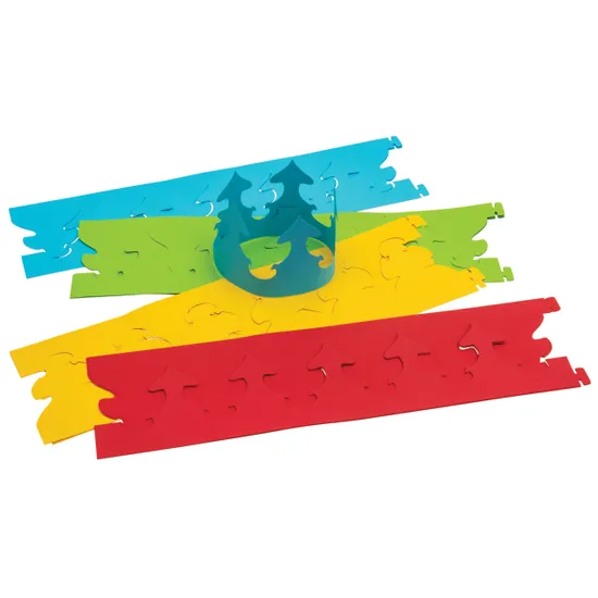 Assorted Coloured Paper Crowns - Pack of 24 - Modern Teaching Aids NZ