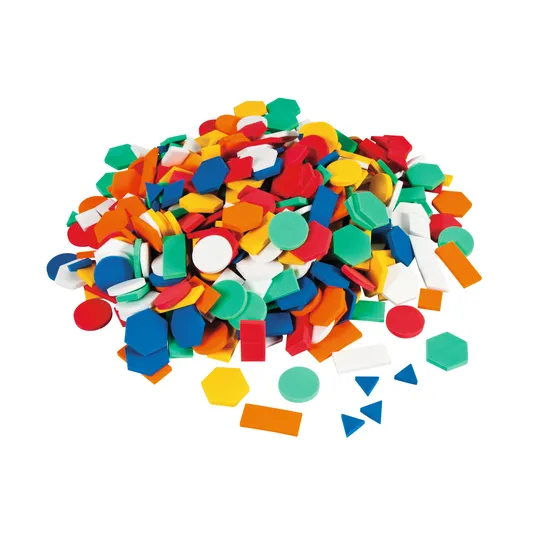 Creatistics Mosaic Foam Assorted Shapes- Pack of 500 - Modern Teaching Aids NZ