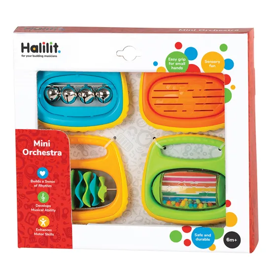 Halilit - Mini Orchestra Set of 4 - Modern Teaching Aids NZ