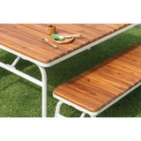 Harmony Education - Outdoor Aluminium Table and Benches - Modern Teaching Aids NZ