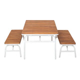 Harmony Education - Outdoor Aluminium Table and Benches - Modern Teaching Aids NZ