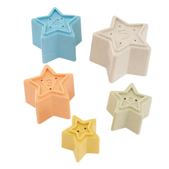 Wheat Straw Stacking Star Tower