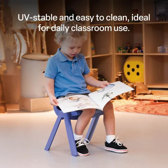 Ergerite Student Chair - Blue - 33.5cm Seat Height - Modern Teaching Aids NZ