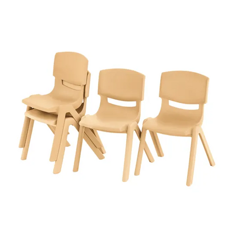 Ergerite Student Chair - Wheat - 40cm Seat Height - Modern Teaching Aids NZ