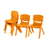 Ergerite Student Chair - Orange - 44cm Seat Height - Modern Teaching Aids NZ