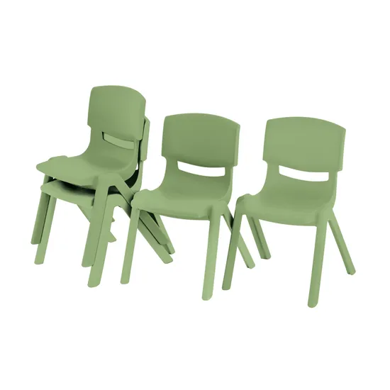 Ergerite Student Chair - Jade Green - 44cm Seat Height - Modern Teaching Aids NZ