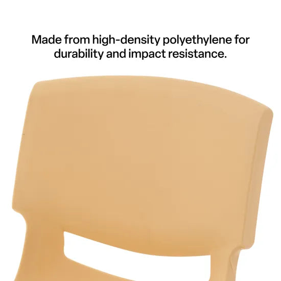 Ergerite Student Chair - Wheat - 46cm Seat Height - Modern Teaching Aids NZ