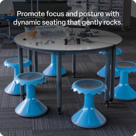 Ergerite Flexi Stool - Blue - 37cm - Modern Teaching Aids NZ