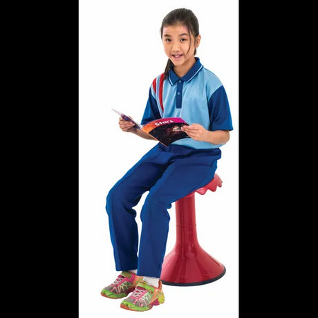 Ergerite Flexi Stool - Red - 45cm - Modern Teaching Aids NZ