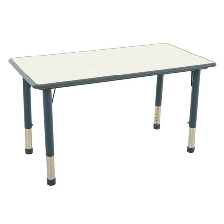 Ergerite Whiteboard Rectangular Table - 52-74H - Modern Teaching Aids NZ