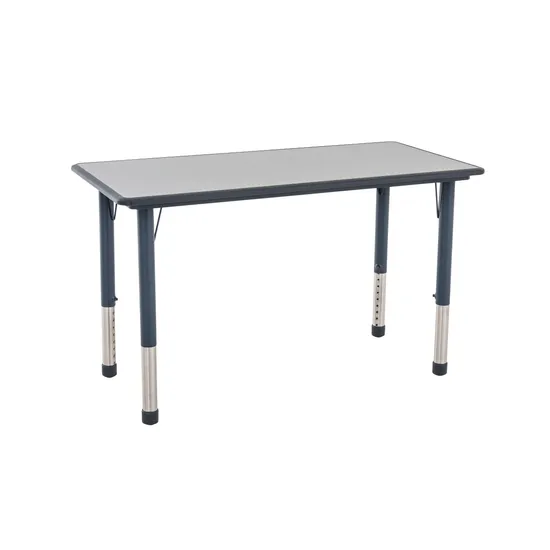 Ergerite Rectangular Table 120x60cm 40-60Hcm - Modern Teaching Aids NZ