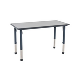 Ergerite Rectangular Table 120x60cm 40-60Hcm - Modern Teaching Aids NZ
