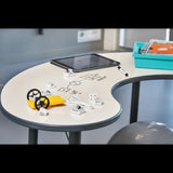 Ergerite Whiteboard Group Table - 38-60 high - Modern Teaching Aids NZ