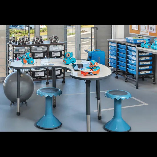 Ergerite Whiteboard Group Table - 52-74 high - Modern Teaching Aids NZ