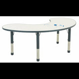 Ergerite Whiteboard Group Table - 52-74 high - Modern Teaching Aids NZ