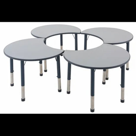 Ergerite Cut Away Table - Set of 4 - 52-74cm high - Modern Teaching Aids NZ