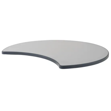 Ergerite Cut Away Tabletop - Grey - 90 (L) x 75 (W) cm - Modern Teaching Aids NZ