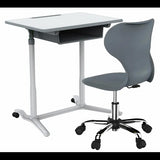 Ergerite - Height Adjustable Tall Desk - 73-103cm - Modern Teaching Aids NZ