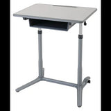 Ergerite - Height Adjustable Tall Desk - 73-103cm - Modern Teaching Aids NZ