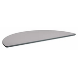 Ergerite Semi Circle Grey Tabletop - 120x60 - Modern Teaching Aids NZ