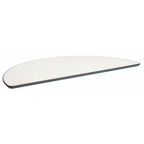 Ergerite Semi Circle Whiteboard Tabletop - 120x60 - Modern Teaching Aids NZ