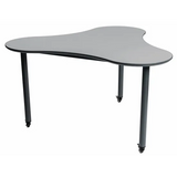 Ergerite Three Leaf Table on Castors - Grey - 72 (H) cm - Modern Teaching Aids NZ