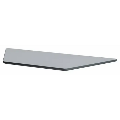 Ergerite Trapezoidal Grey Tabletop - 116x52 - Modern Teaching Aids NZ