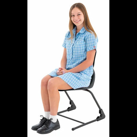 Ergerite - School Chair - Grey - 40-46 cm Seat Height - Modern Teaching Aids NZ