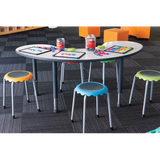 Ergerite - Easy Stackable Stools - Set of 5 - Modern Teaching Aids NZ