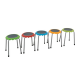 Ergerite - Easy Stackable Stools - Set of 5 - Modern Teaching Aids NZ