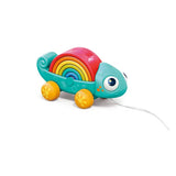 Rainbow Chameleon Pull-Along - Modern Teaching Aids NZ
