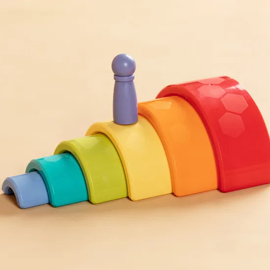Rainbow Chameleon Pull-Along - Modern Teaching Aids NZ