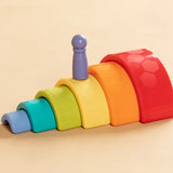 Rainbow Chameleon Pull-Along - Modern Teaching Aids NZ