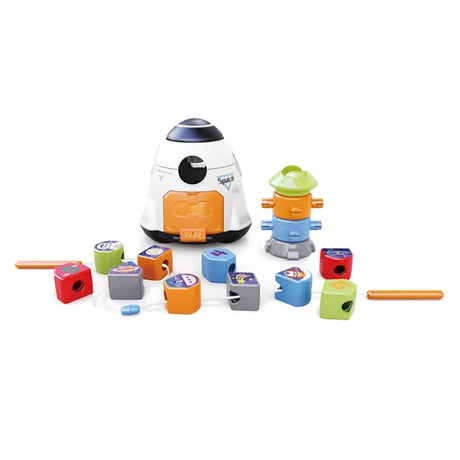 Magic Toy Spaceship Shape Sorter Building Set - Modern Teaching Aids NZ