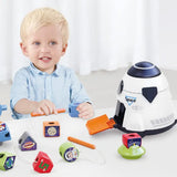 Magic Toy Spaceship Shape Sorter Building Set - Modern Teaching Aids NZ