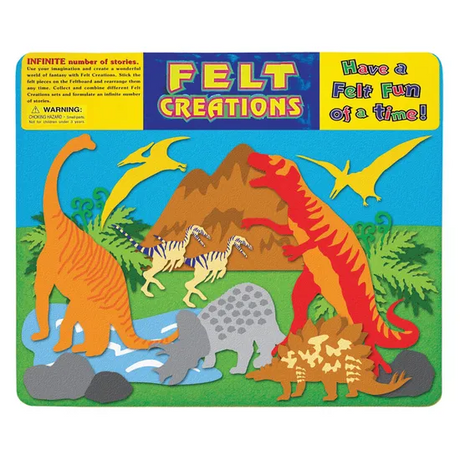 Felt Creations - Prehistoric Dinosaurs - Modern Teaching Aids NZ