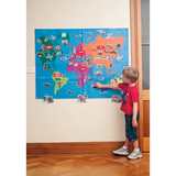 Giant World Felt Map - Modern Teaching Aids NZ
