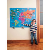 Giant World Felt Map - Modern Teaching Aids NZ