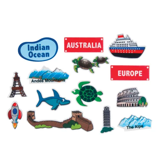 Giant World Felt Map - Modern Teaching Aids NZ