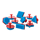 Shape Stampers Set Of 10 - Modern Teaching Aids NZ