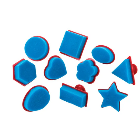 Shape Stampers Set Of 10 - Modern Teaching Aids NZ